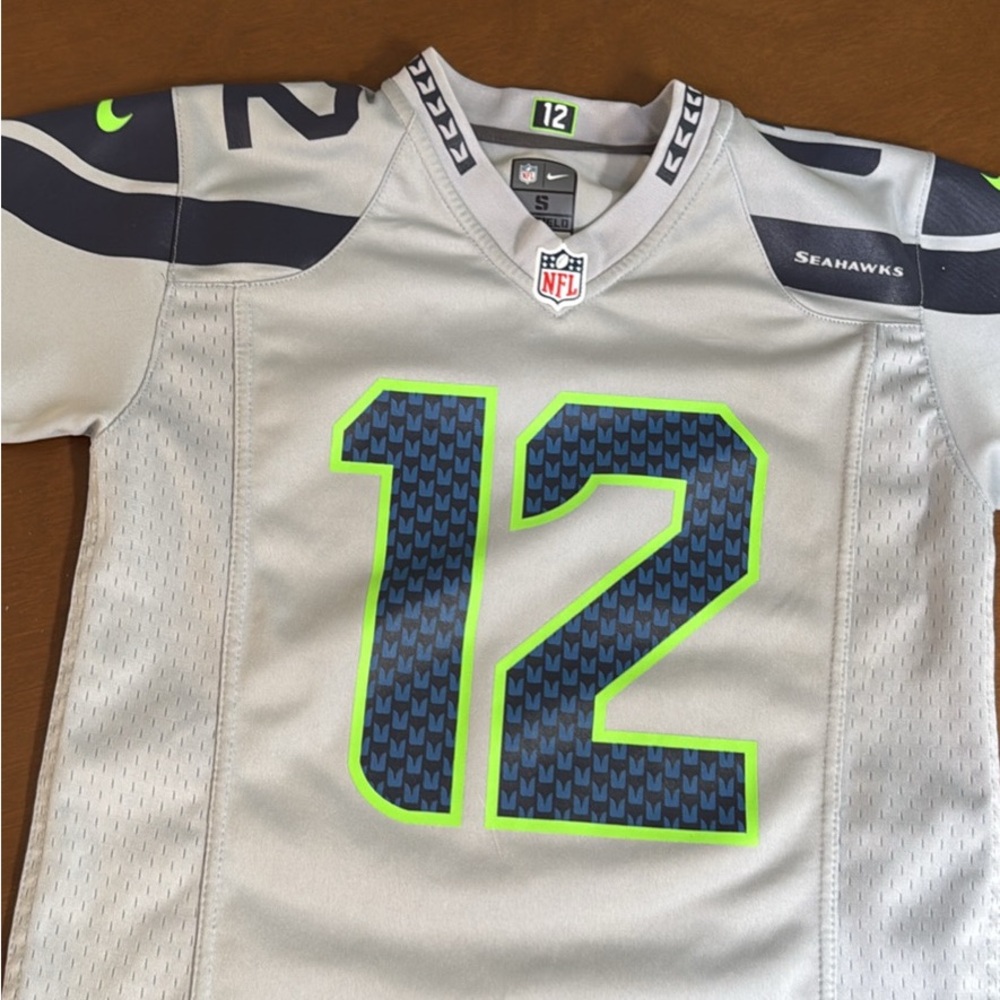 NFL Gray and Blue On-Field Jersey